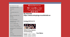 Desktop Screenshot of enkopings-musikklubb.com